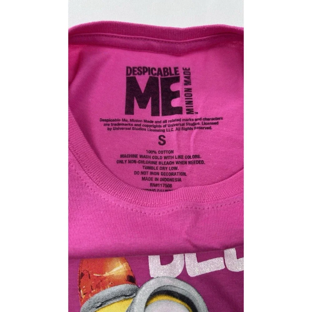 Girls' Outfit Bundle - 2-Piece Set - Minions T-Shirt & Bermuda Shorts - Size S/7